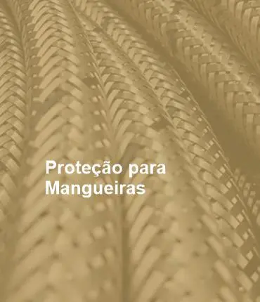 proteção para mangueiras e trama de aço